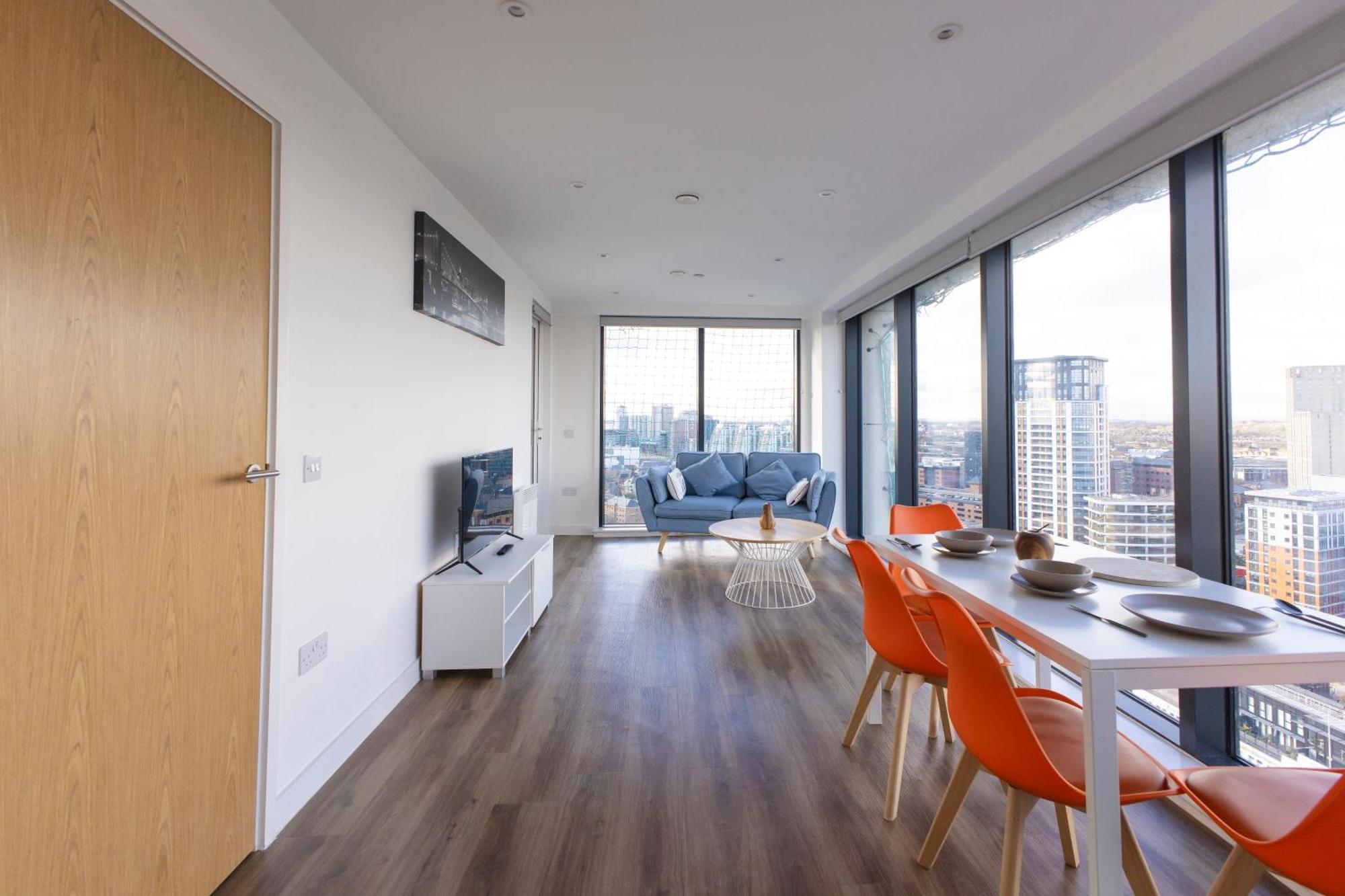Quayside Penthouse 2 Bedroom Ensuite Near Media City & Manchester United ภายนอก รูปภาพ